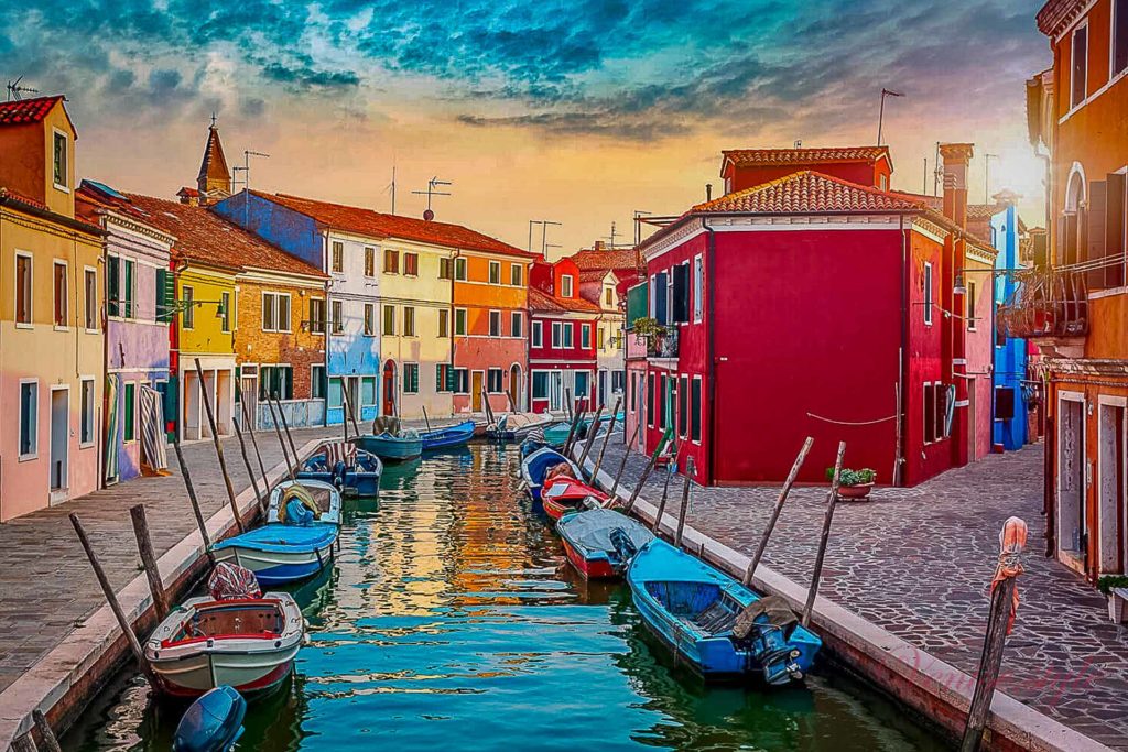 couleurs de burano venise