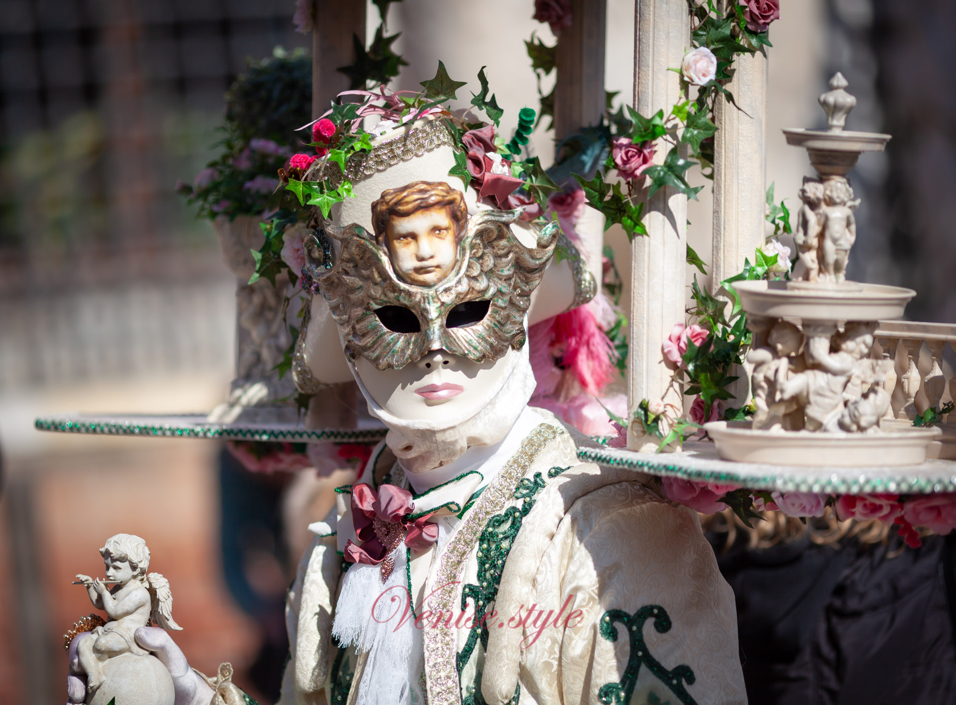 Photo de costumes du carnaval de Venise 2019