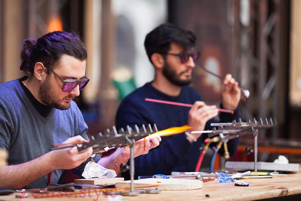 Atelier verre de Burano