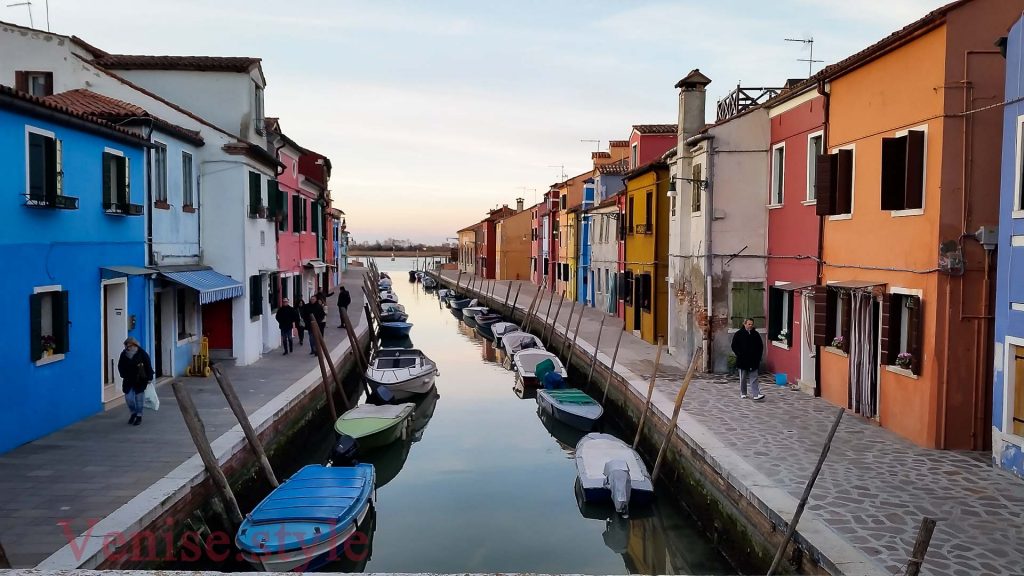 Le charme de Burano et ses couleurs