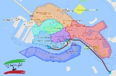 Vaporetto : plan et ligne 10