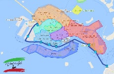 Vaporetto : horaires et plan ligne 6